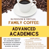 Advanced Academics Coffee Flyer