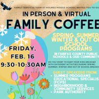 In Person and Virtual Family Coffee on Friday Feb 16 9:30-10:30am